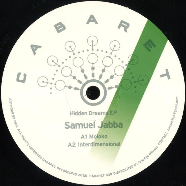 Samuel Jabba - Hidden Dreams - Cabaret Recordings - CABARET039